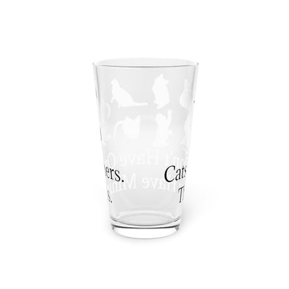 Cat Minions Drinking Glass