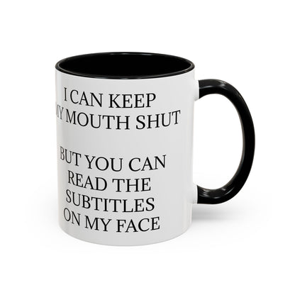 Subtitles 2-Tone Coffee Mug