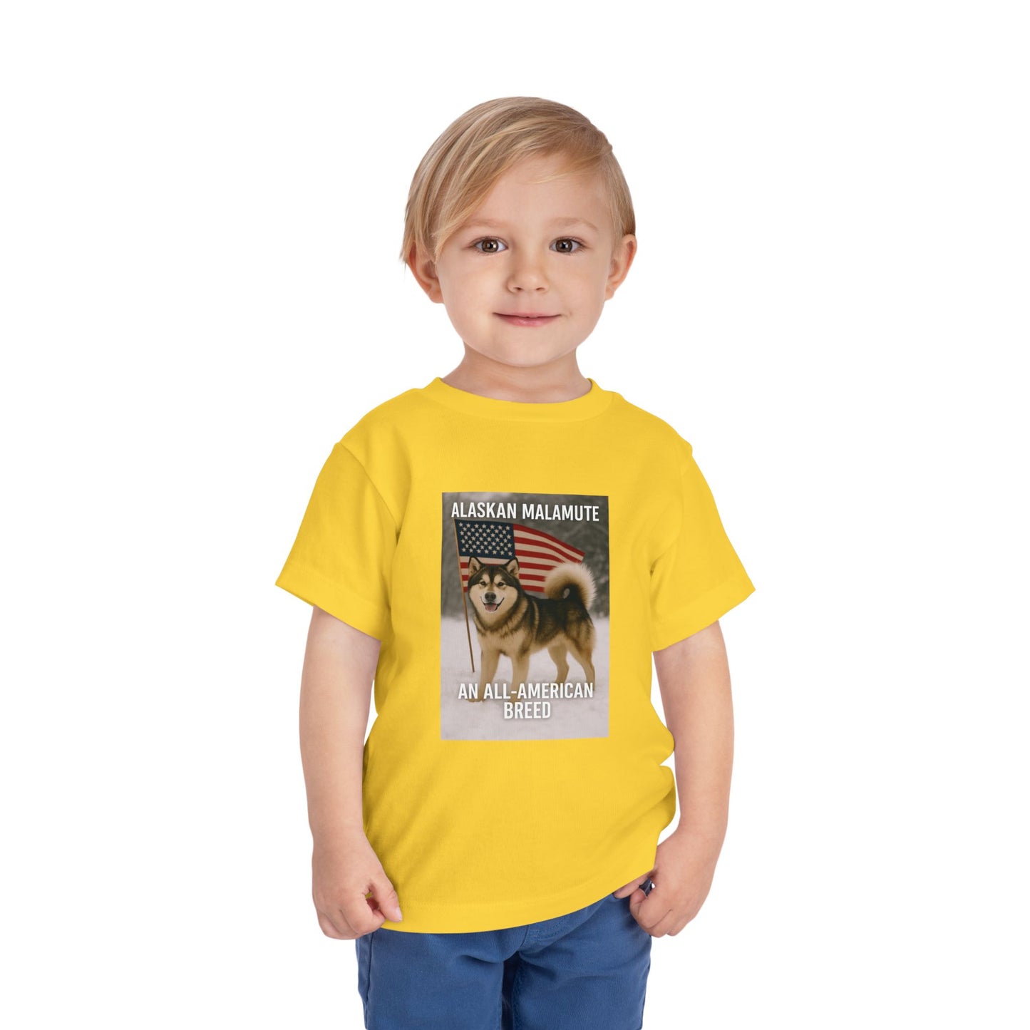 All-American Breed Toddler Unisex Short Sleeve Crewneck Tee