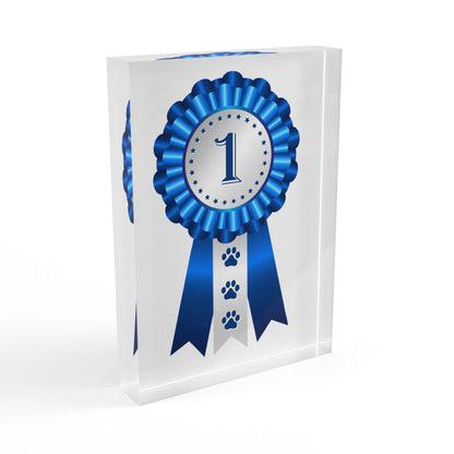 Show Ribbon Acrylic Photo Block