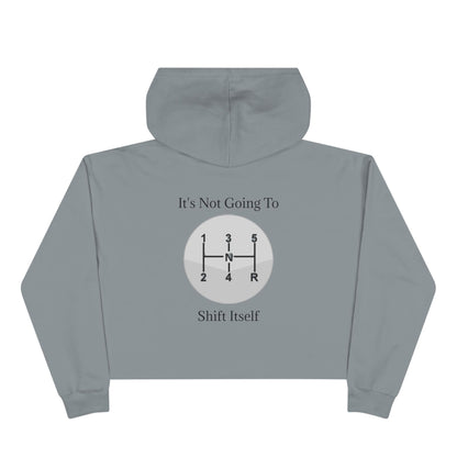 Shift Itself Women's Crop Hoodie