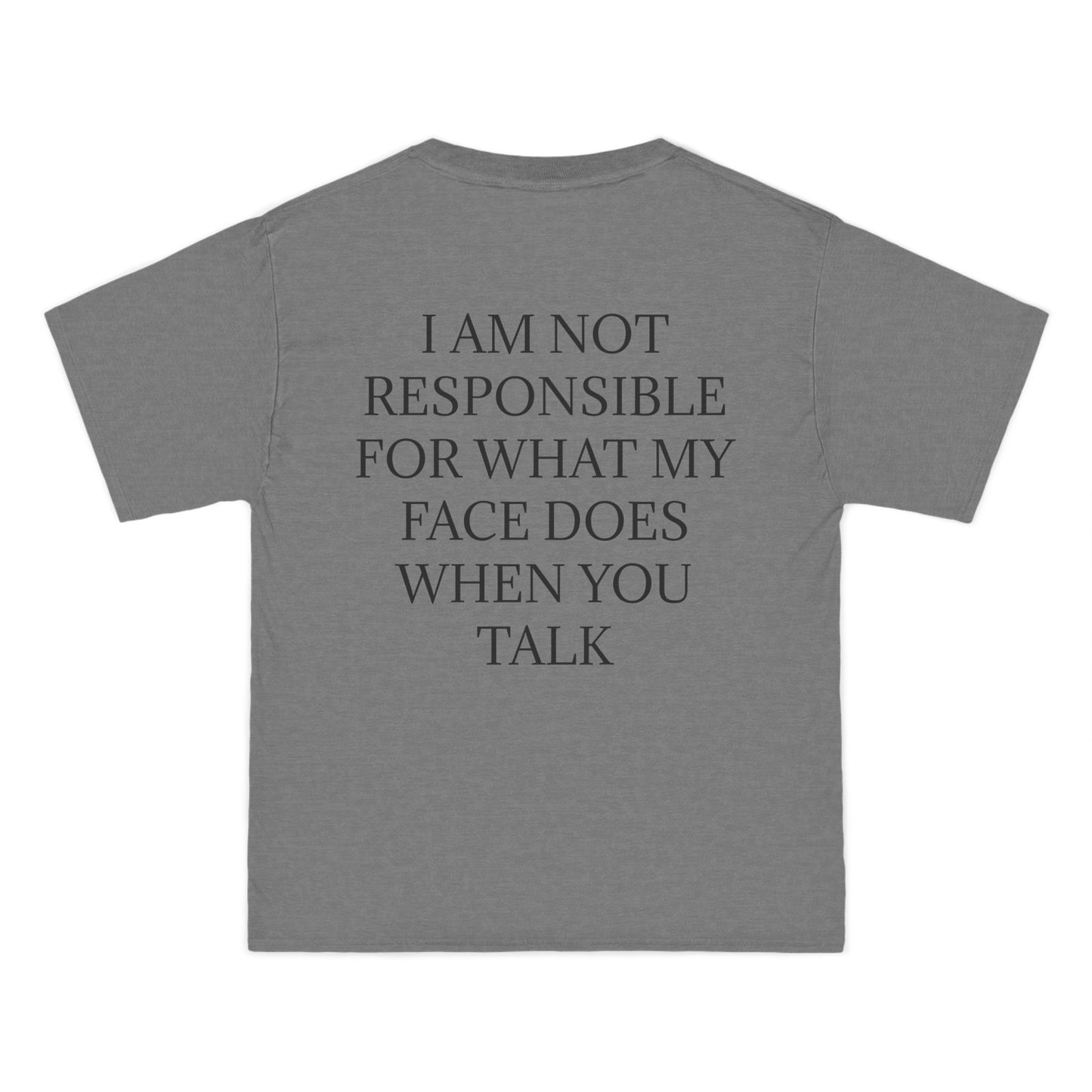 When You Talk Men's Short-Sleeve Crewneck Tee