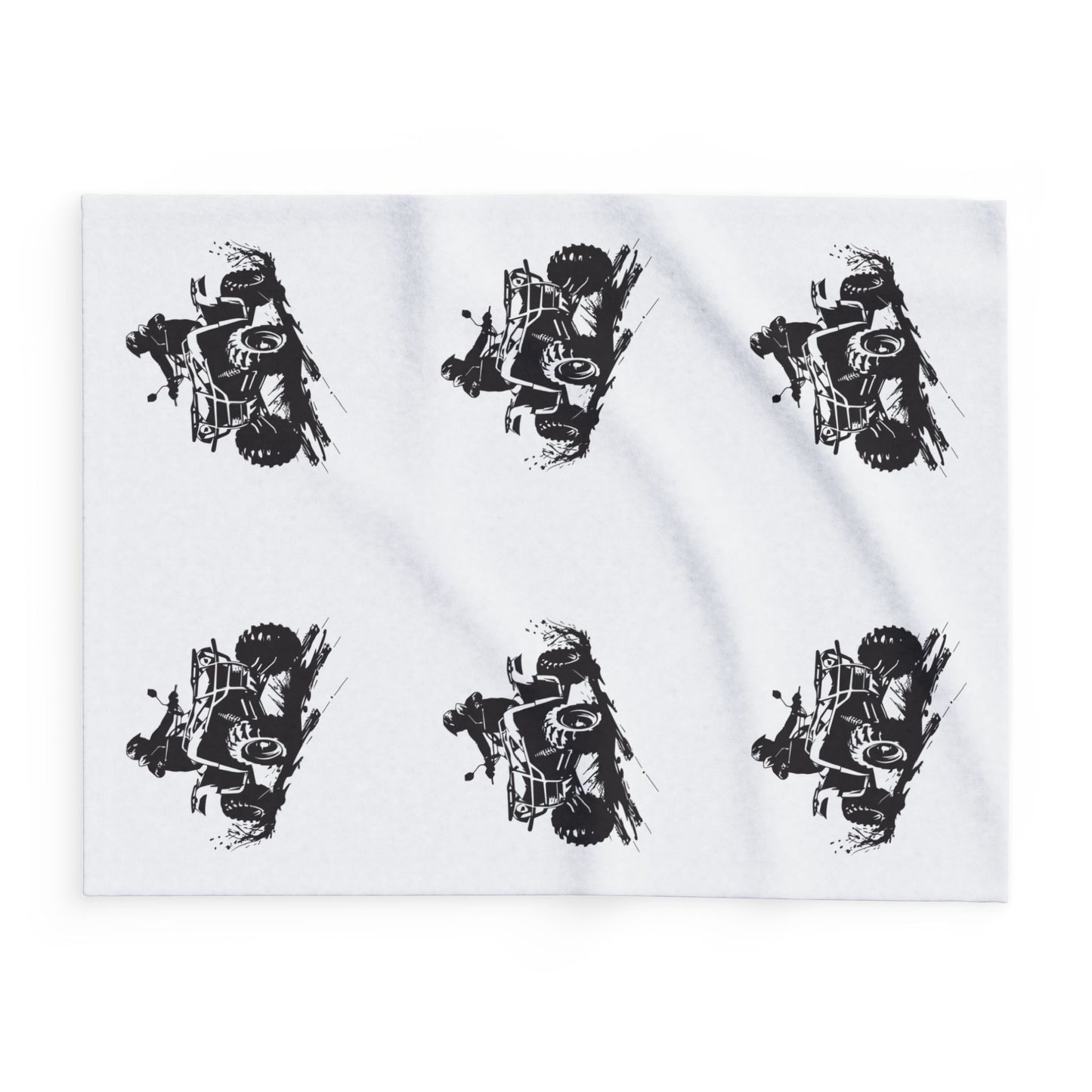 Slingin' Mud Quad Arctic Fleece Blanket