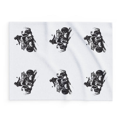 Slingin' Mud Quad Arctic Fleece Blanket