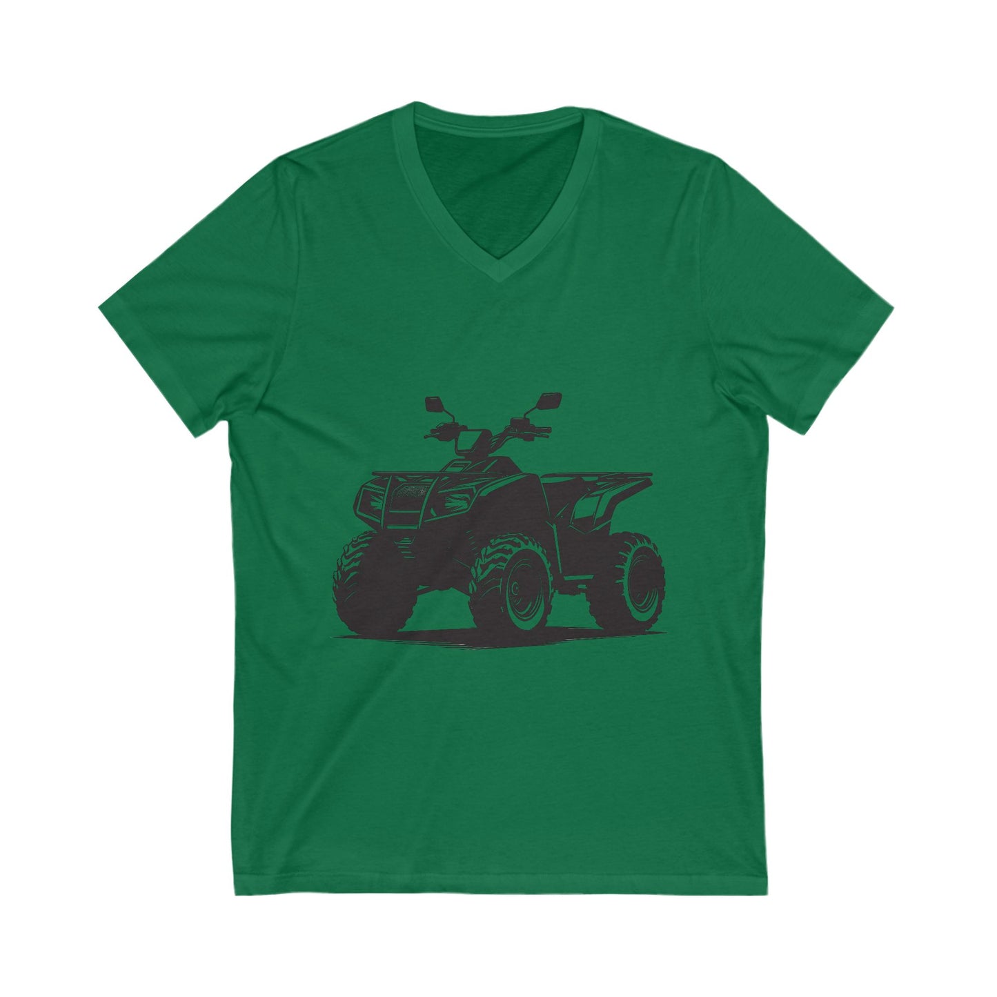 Off The Beaten Path Quad Unisex Short Sleeve V-Neck Tee