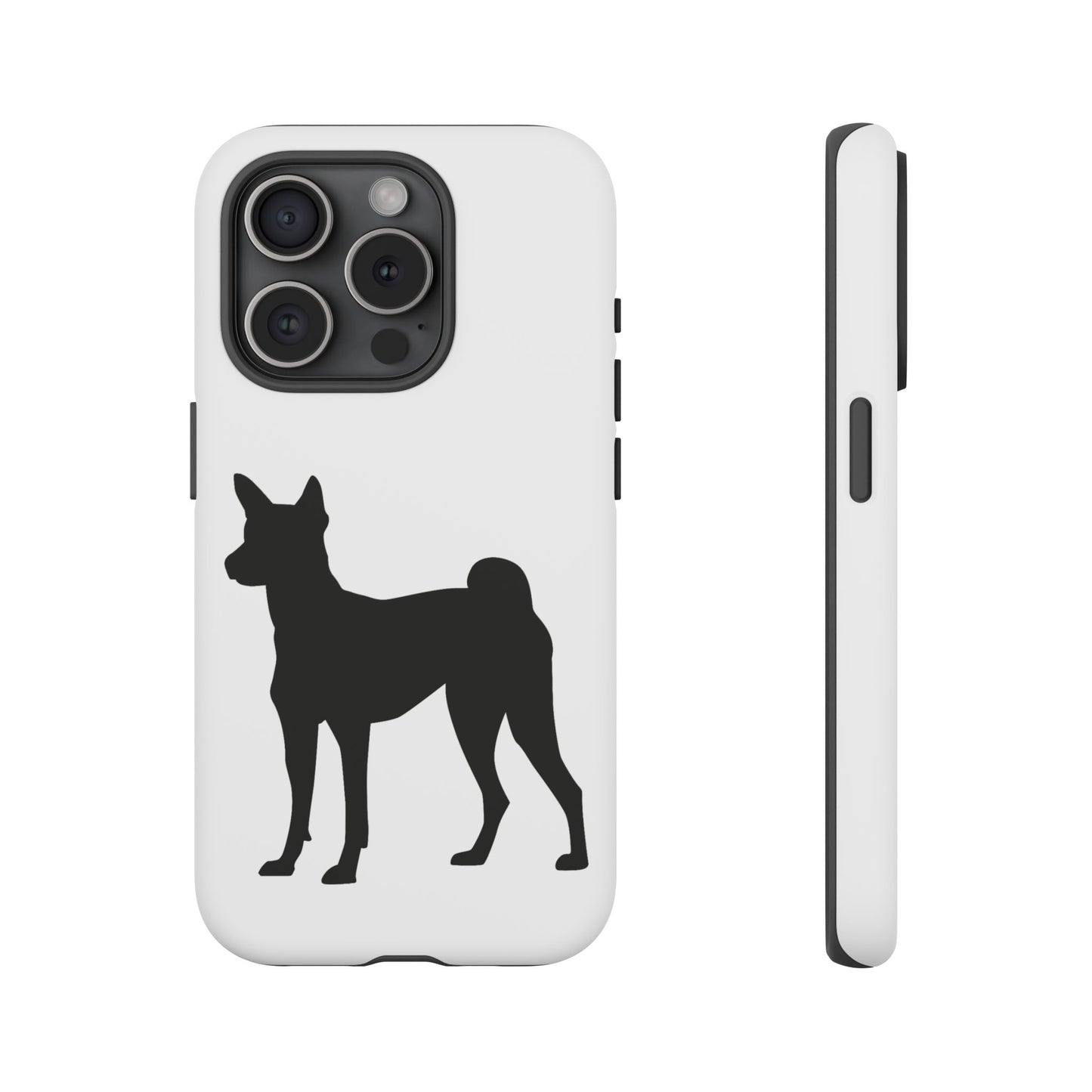 Basenji Silhouette iPhone Case