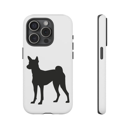 Basenji Silhouette iPhone Case