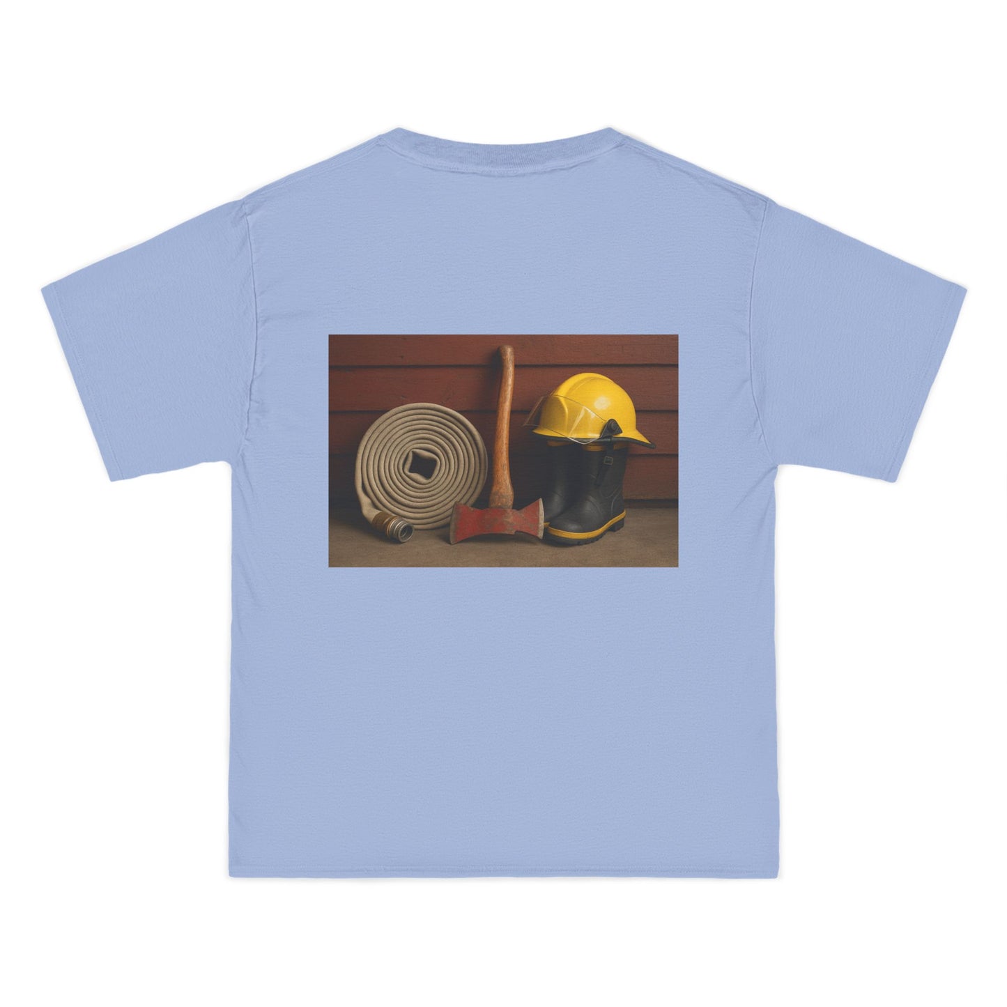 Fire/Rescue Appreciation Men's Short-Sleeve Crewneck Tee