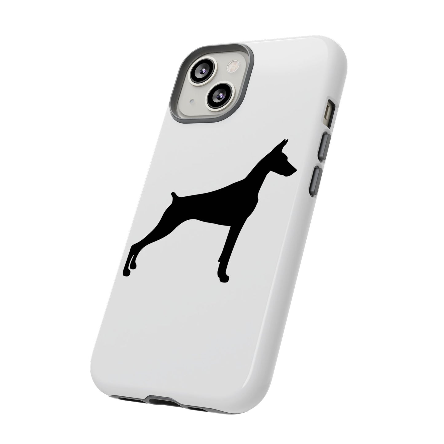 Doberman Silhouette iPhone Case