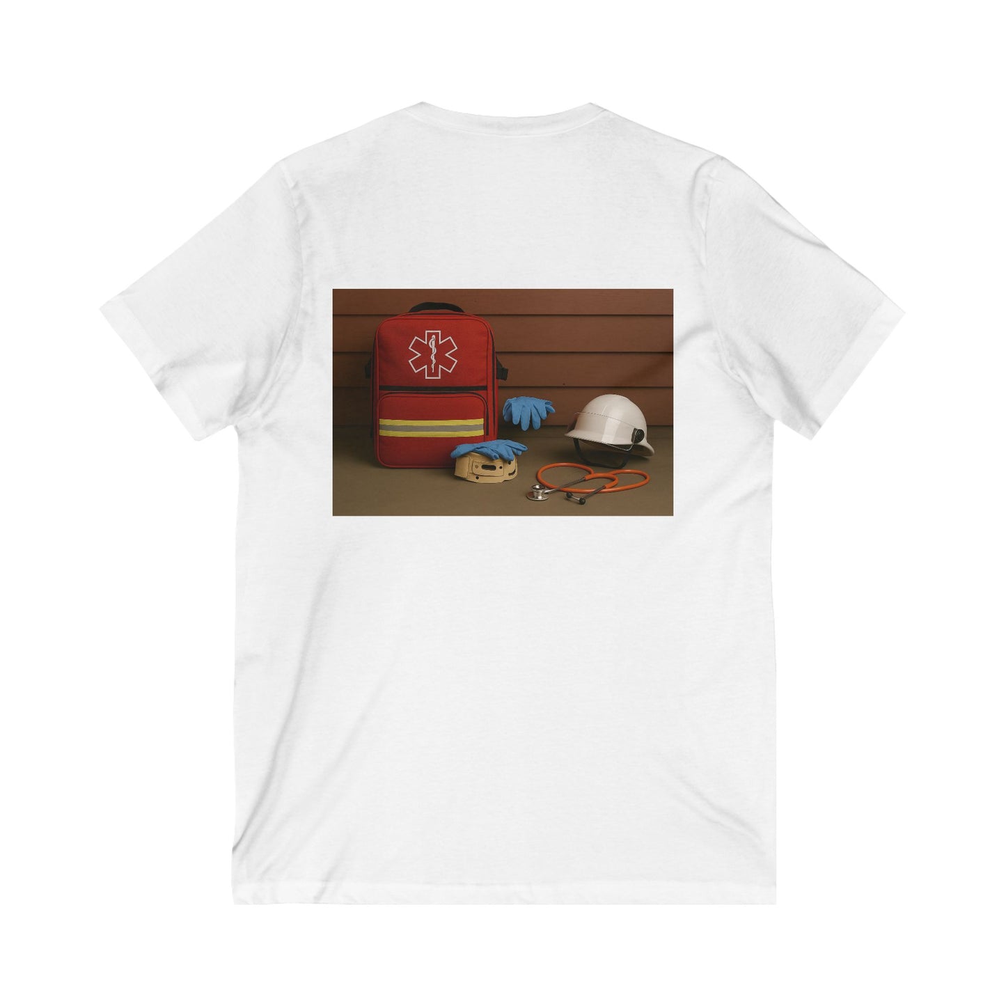 EMS Appreciation Unisex Short Sleeve V-Neck Tee