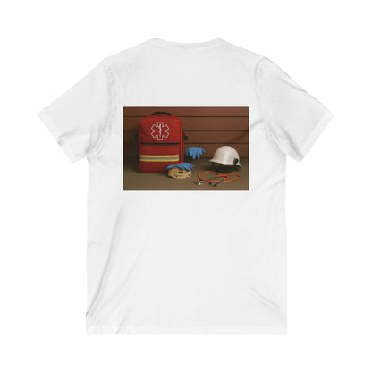 EMS Appreciation Unisex Short Sleeve V-Neck Tee