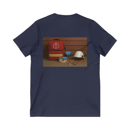 EMS Appreciation Unisex Short Sleeve V-Neck Tee