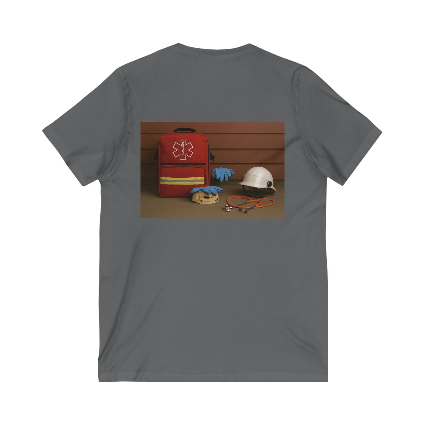 EMS Appreciation Unisex Short Sleeve V-Neck Tee