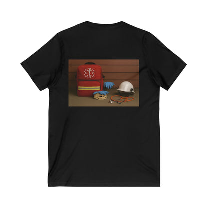 EMS Appreciation Unisex Short Sleeve V-Neck Tee
