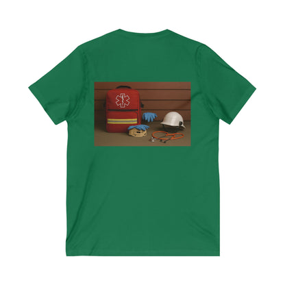 EMS Appreciation Unisex Short Sleeve V-Neck Tee