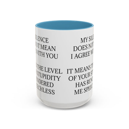 Speechless 2-Tone Coffee Mug
