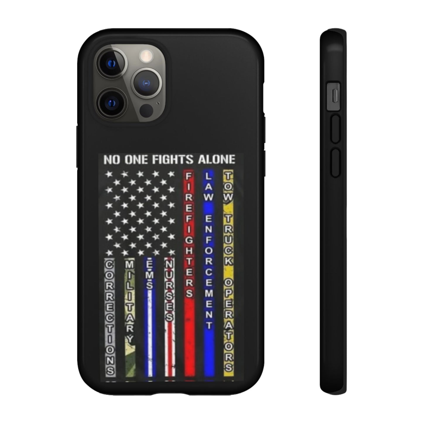 No One Fights Alone iPhone Case