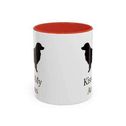 Kiss My Auss 2-Tone Coffee Mug