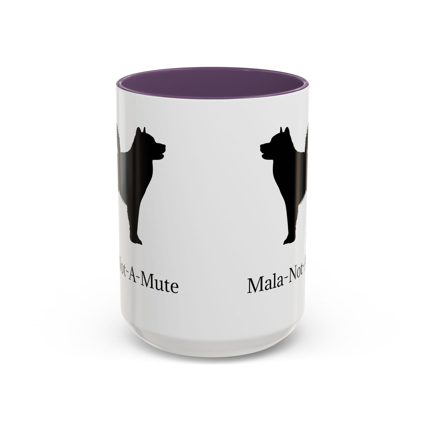 Mala-Not-A-Mute 2-Tone Coffee Mug
