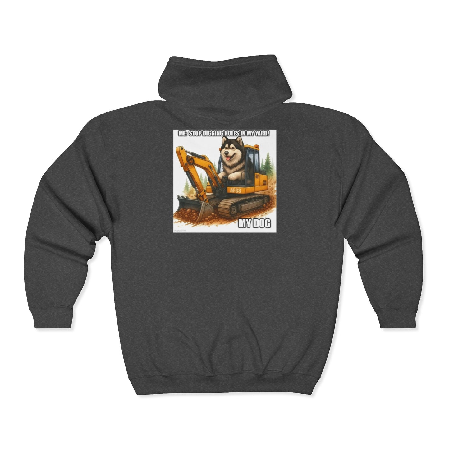 Digmaster Unisex Full Zip Hoodie
