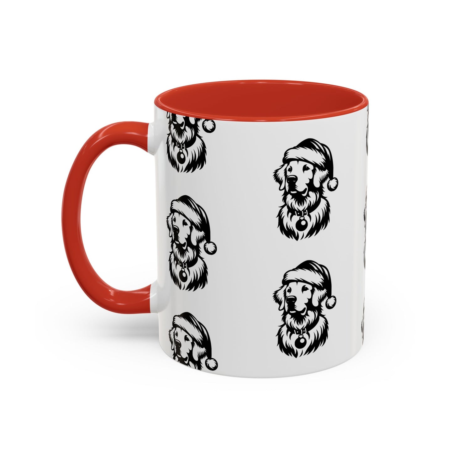 Santa Paws Golden 2-Tone Coffee Mug