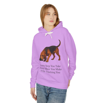 Tracking You Unisex Lightweight Hoodie