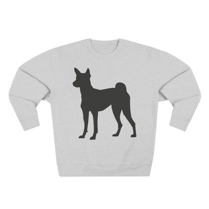 Basenji Silhouette Unisex Crewneck Sweatshirt