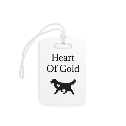 Heart Of Gold Luggage Tag