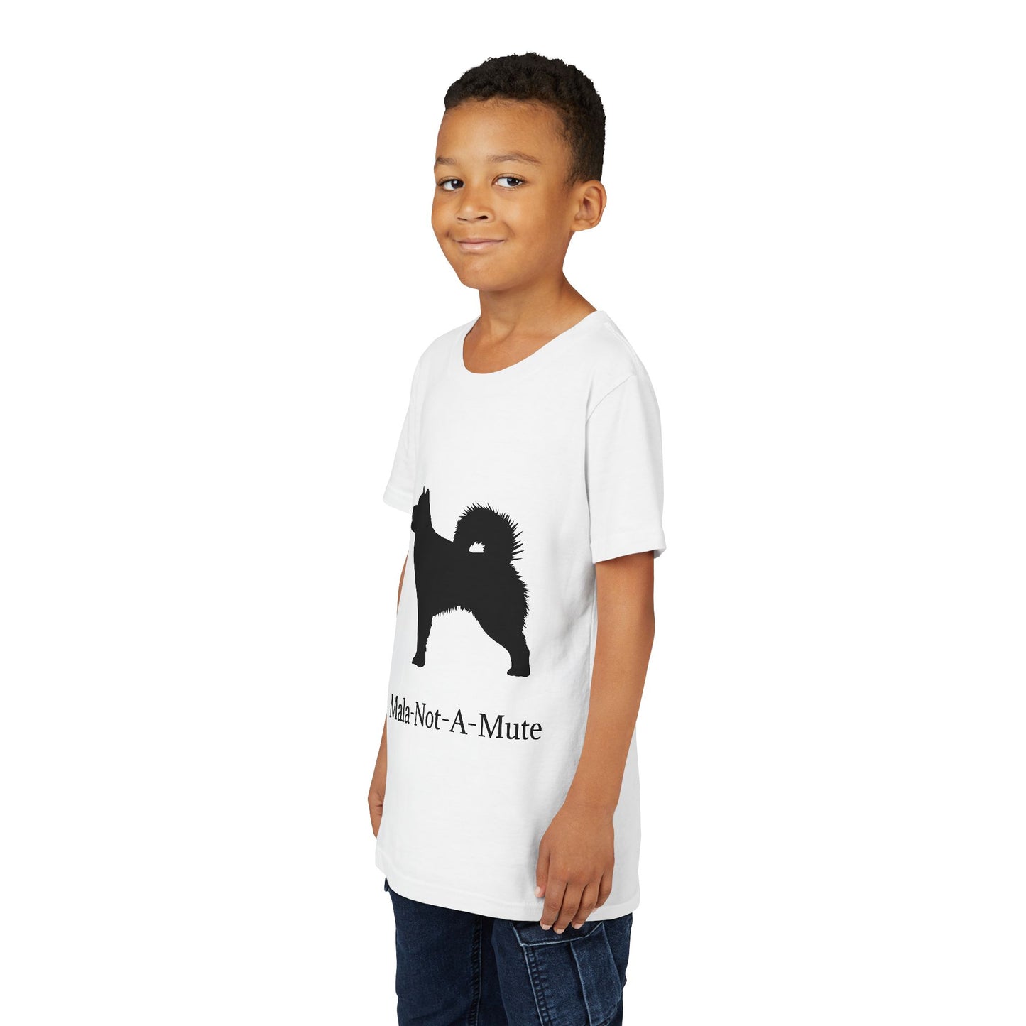 Mala-Not-A-Mute Youth Unisex Short Sleeve Crewneck Tee