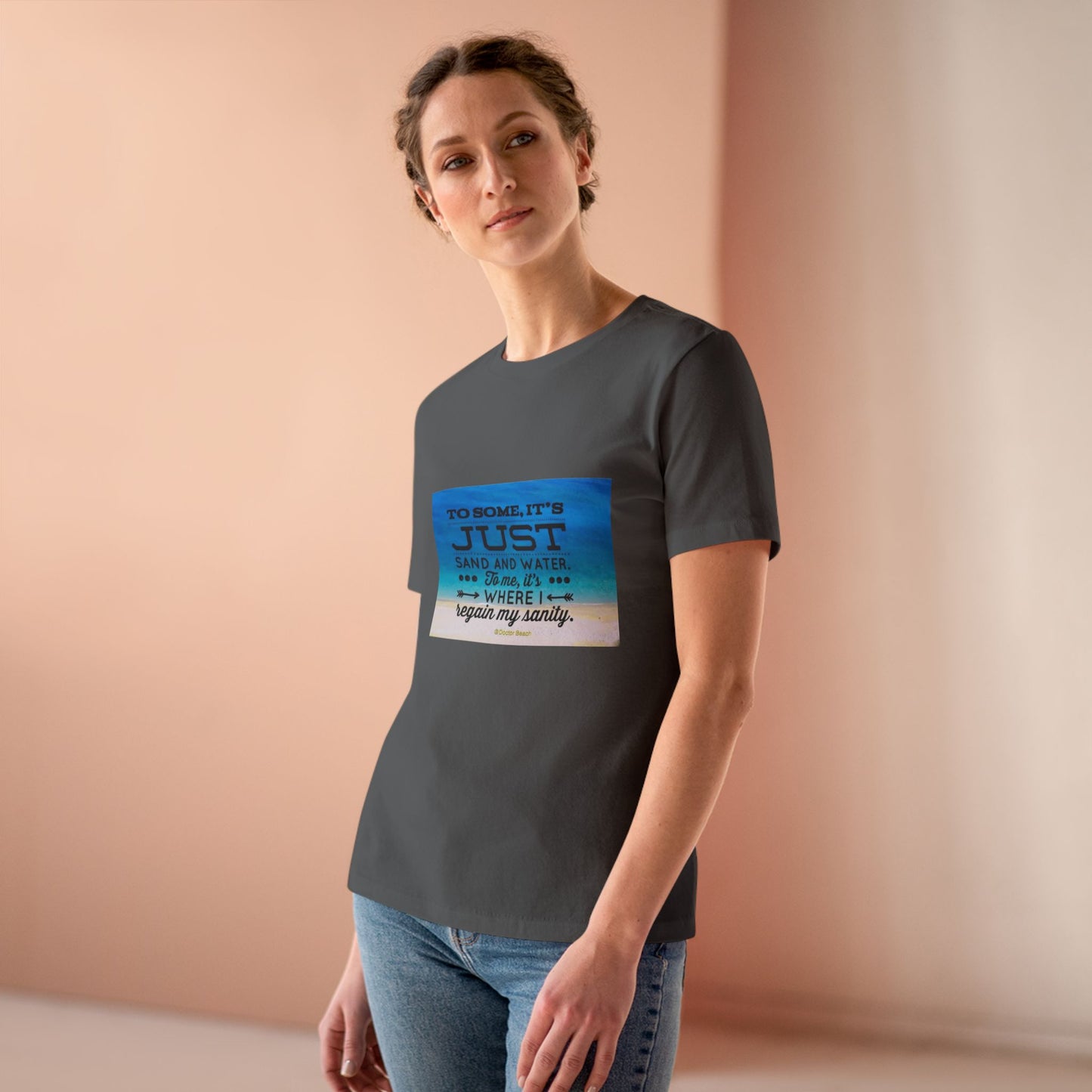 Dr. Beach Women's Short Sleeve Crewneck Tee