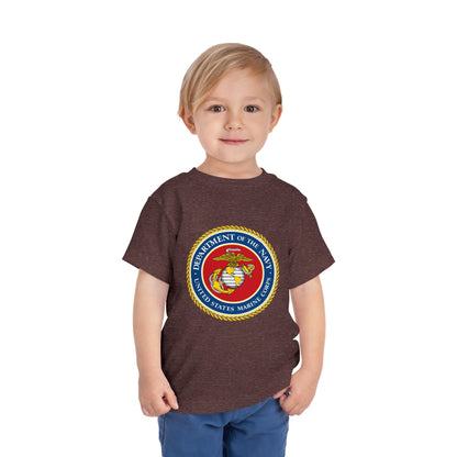 US Marine Corps Toddler Unisex Short Sleeve Crewneck Tee