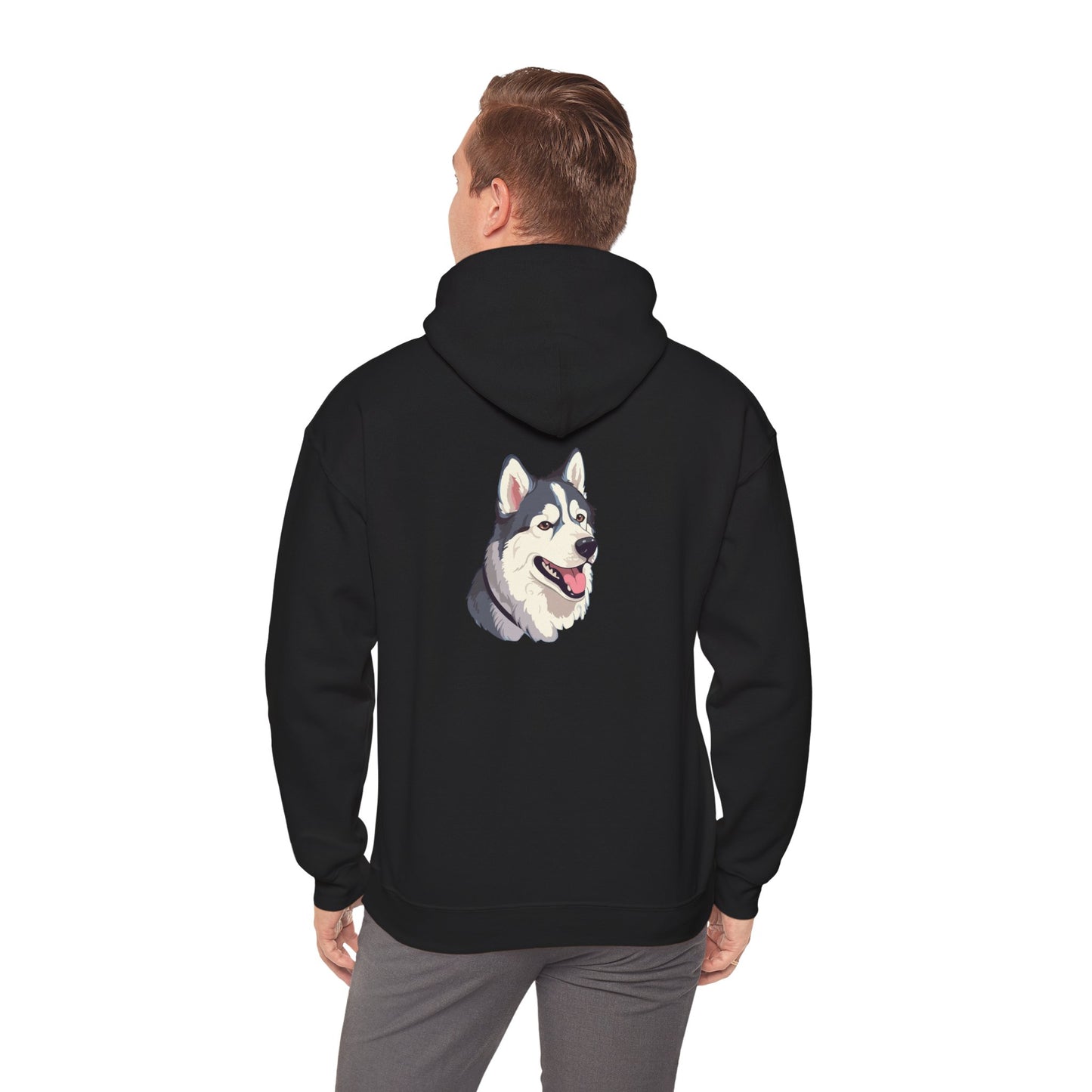 Malamute Head Unisex Hoodie