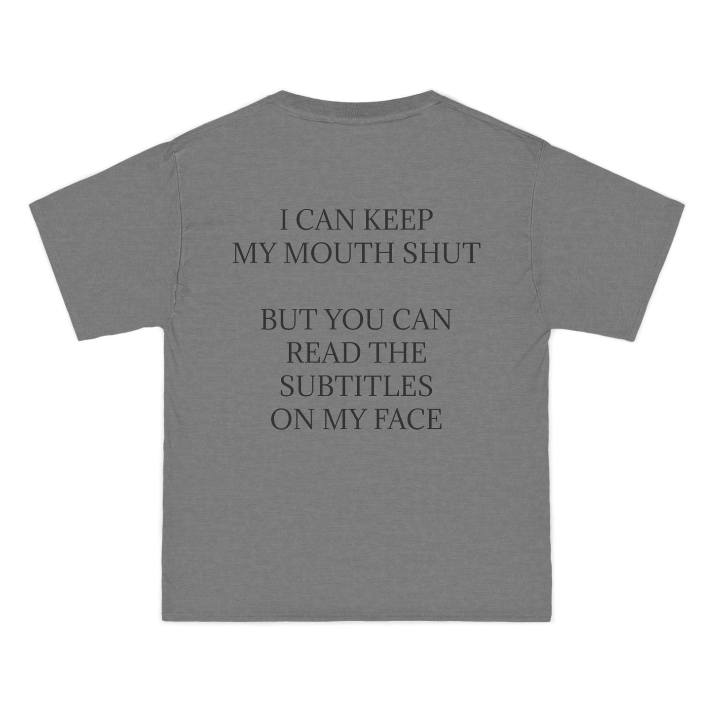 Subtitles Men's Short-Sleeve Crewneck Tee