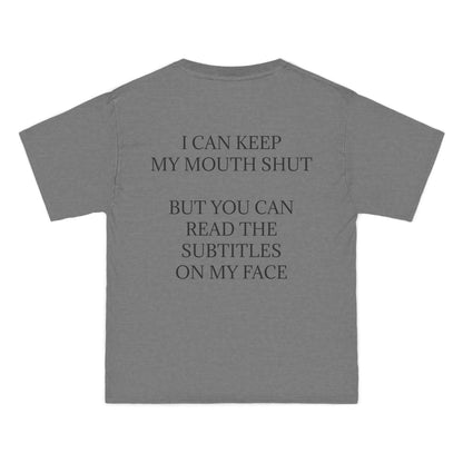 Subtitles Men's Short-Sleeve Crewneck Tee