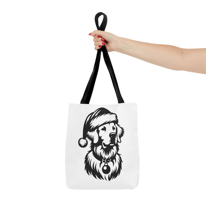Santa Paws Golden Tote Bag