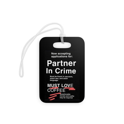 Partner In Crime Luggage Tag