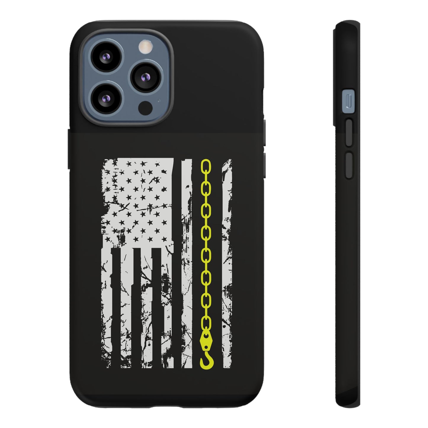 Thin Yellow Line iPhone Case