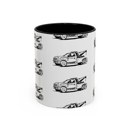 Wheel Lift Tow Truck 2-Tone Coffee Mug