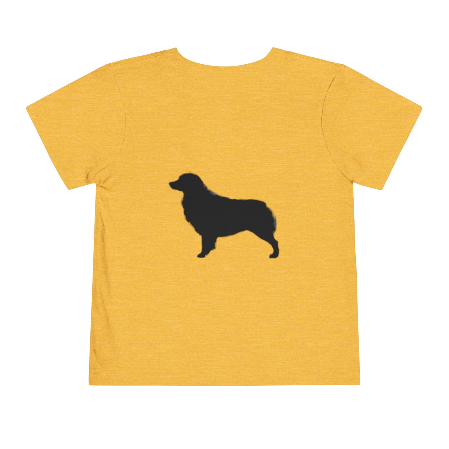 Aussie Silhouette Toddler Unisex Short Sleeve Crewneck Tee