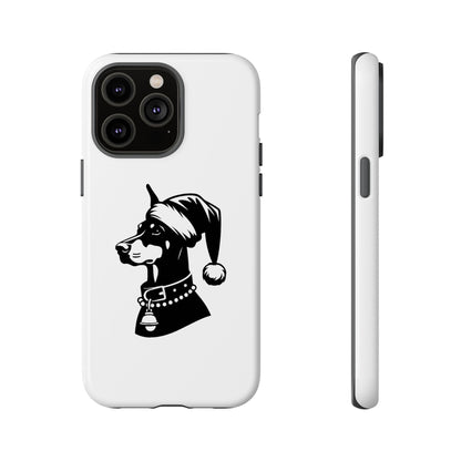 Santa Paws Doberman iPhone Case
