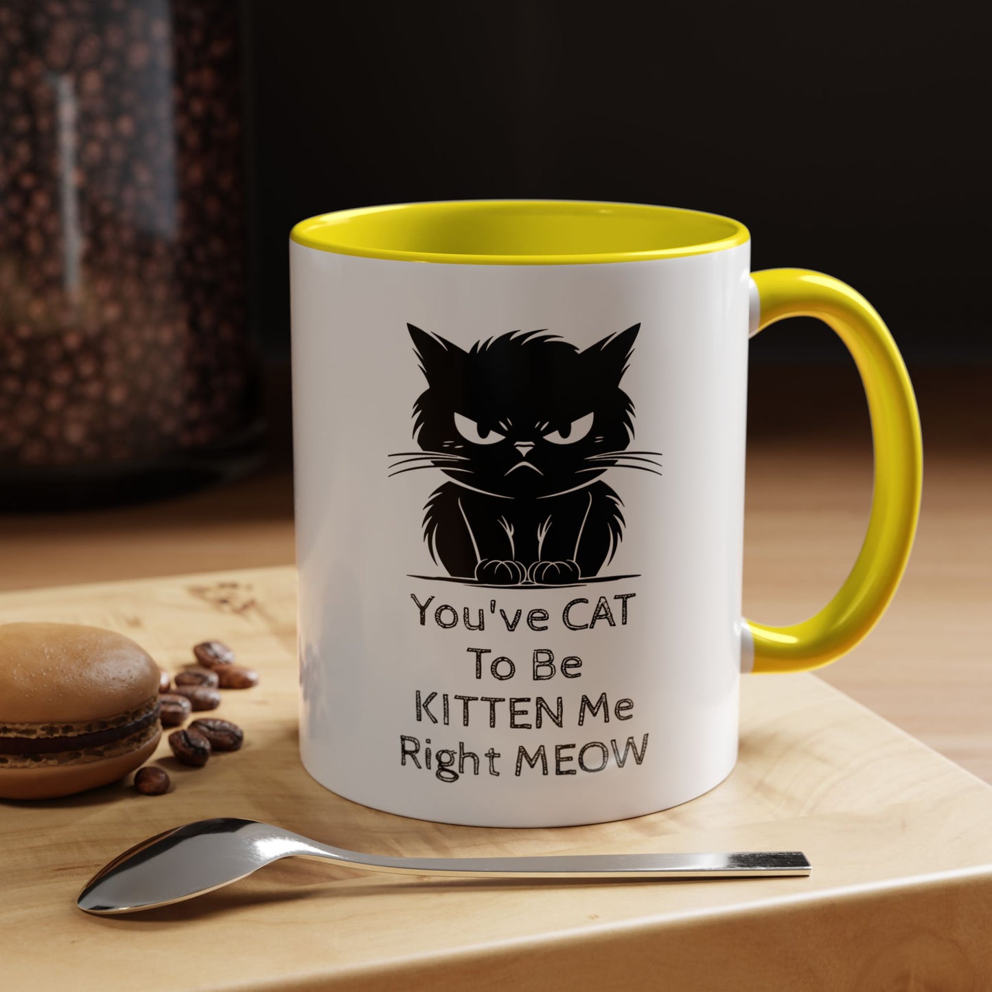 Kitten Me 2-Tone Coffee Mug