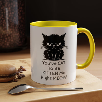 Kitten Me 2-Tone Coffee Mug