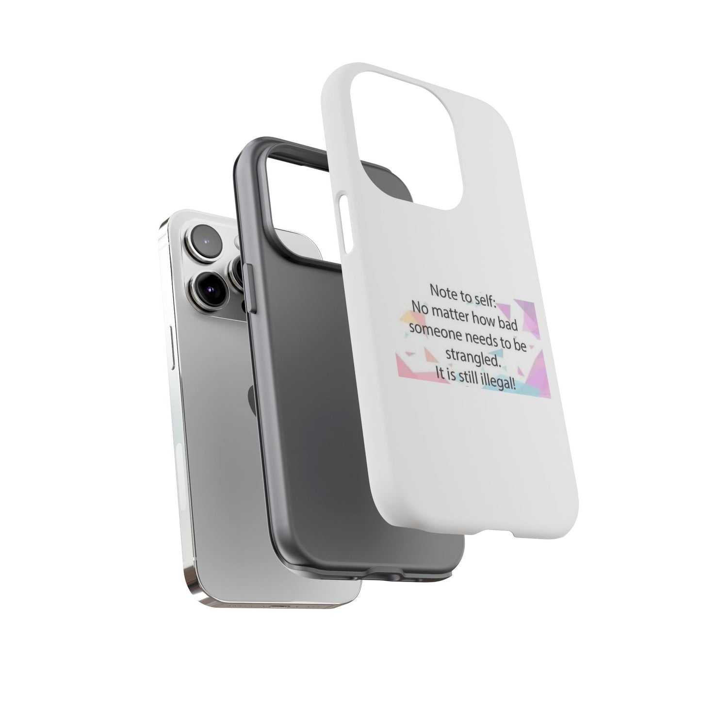 Note To Self iPhone Case