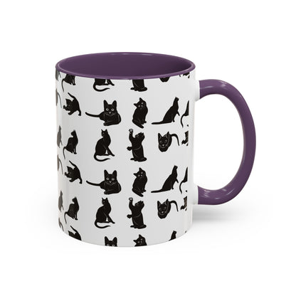 Cats 2-Tone Coffee Mug