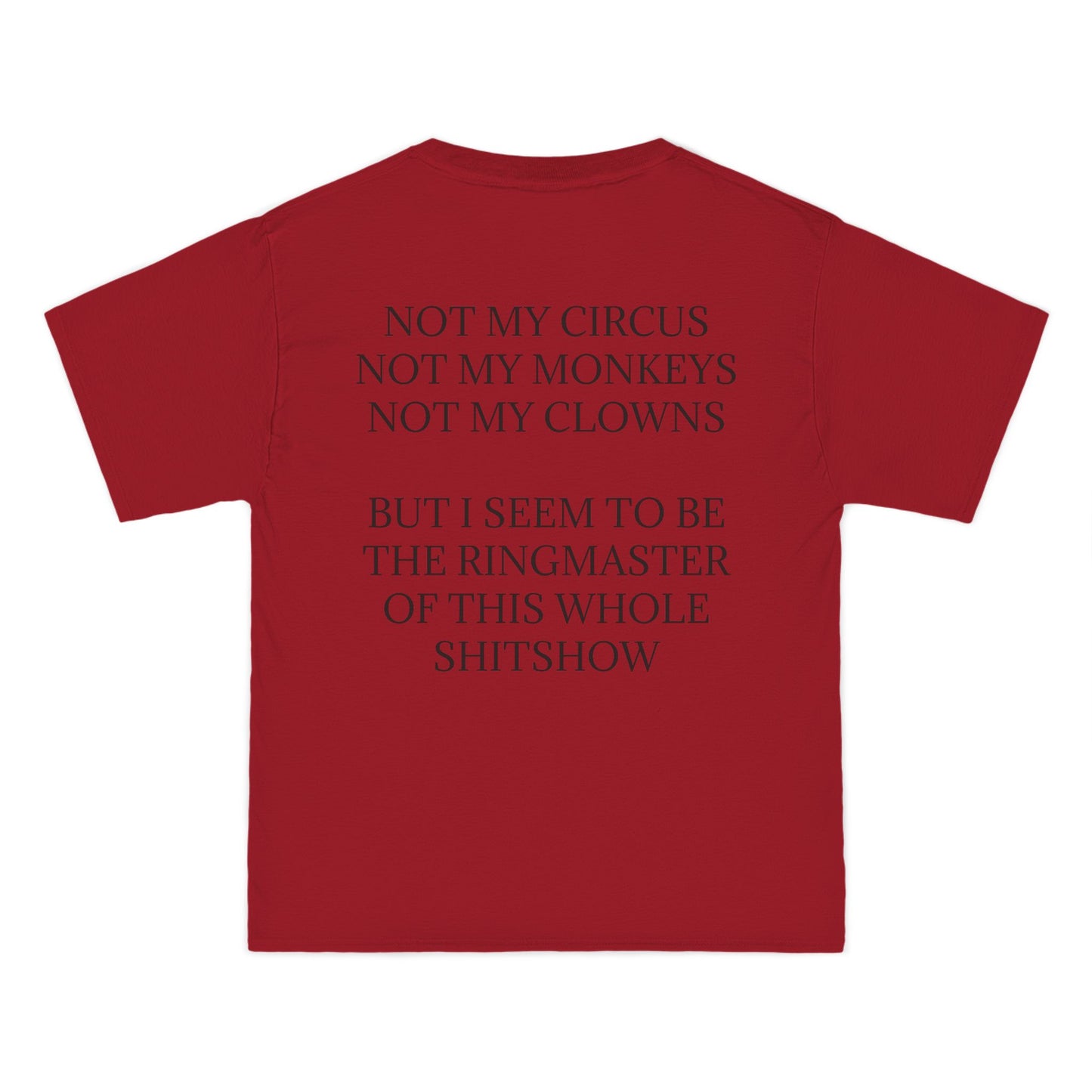 Ringmaster Men's Short-Sleeve Crewneck Tee