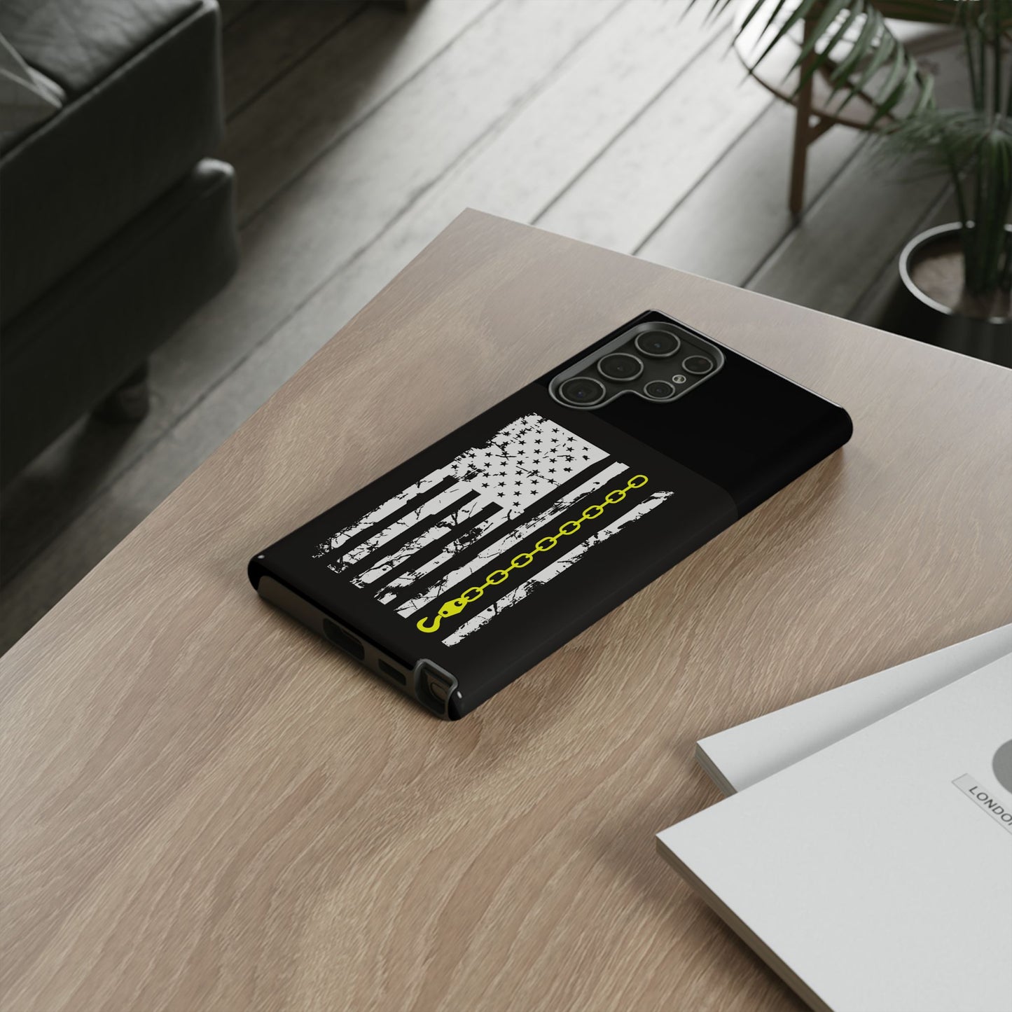 Thin Yellow Line Samsung Case