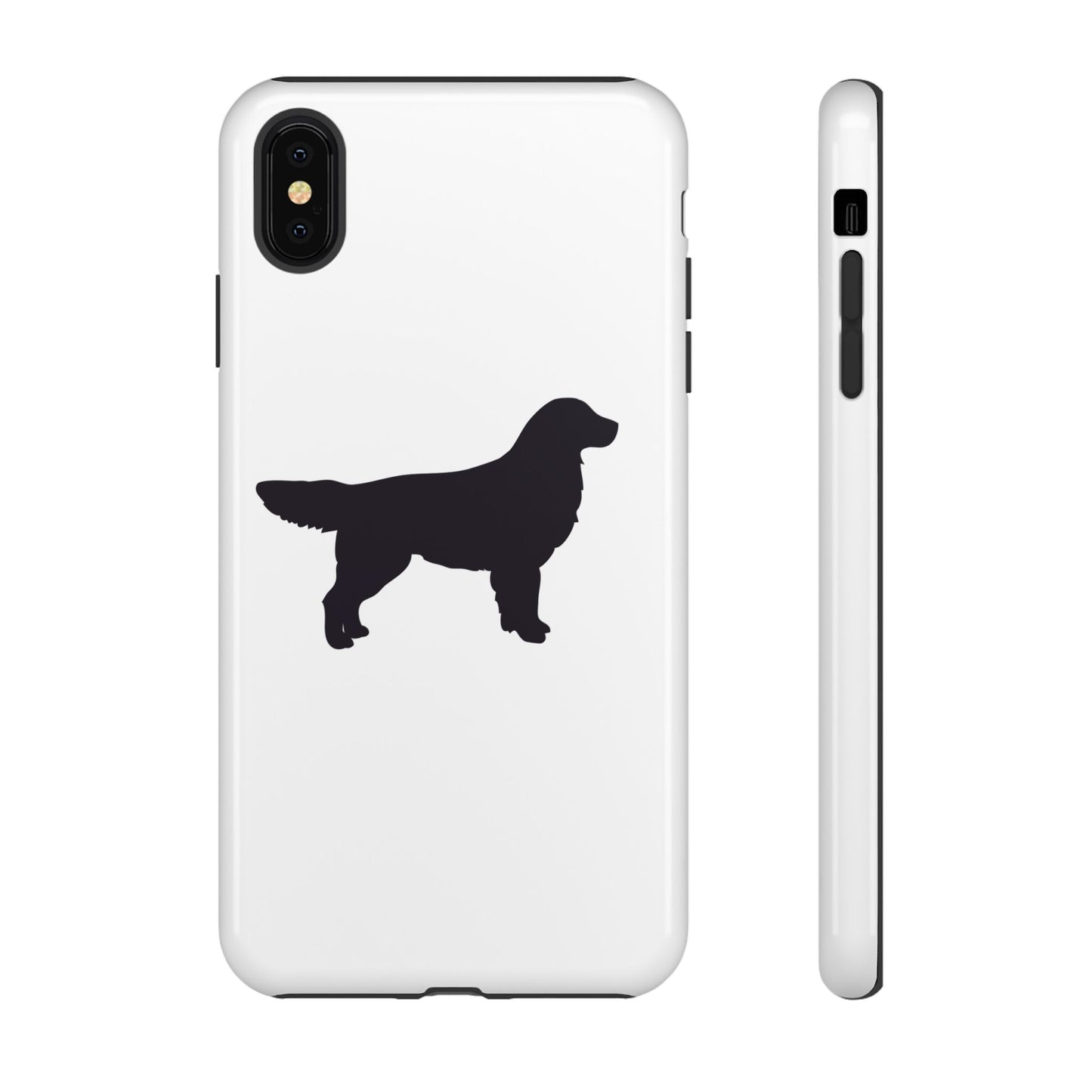 Golden Silhouette iPhone Case
