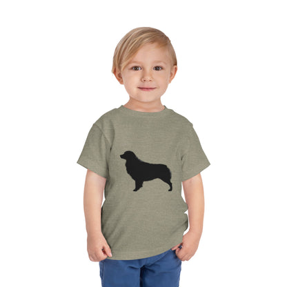 Aussie Silhouette Toddler Unisex Short Sleeve Crewneck Tee