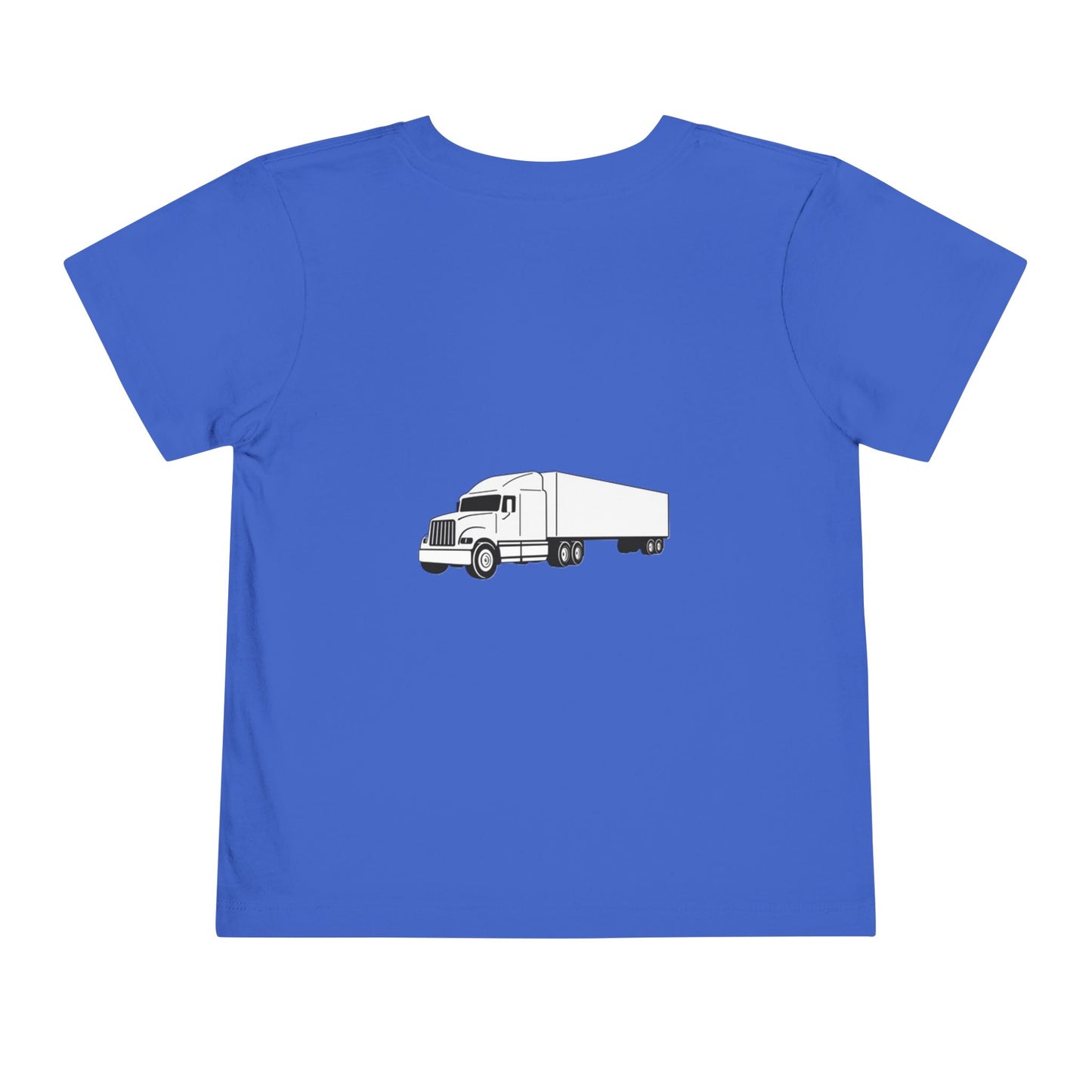 Semi Truck Toddler Unisex Short Sleeve Crewneck Tee