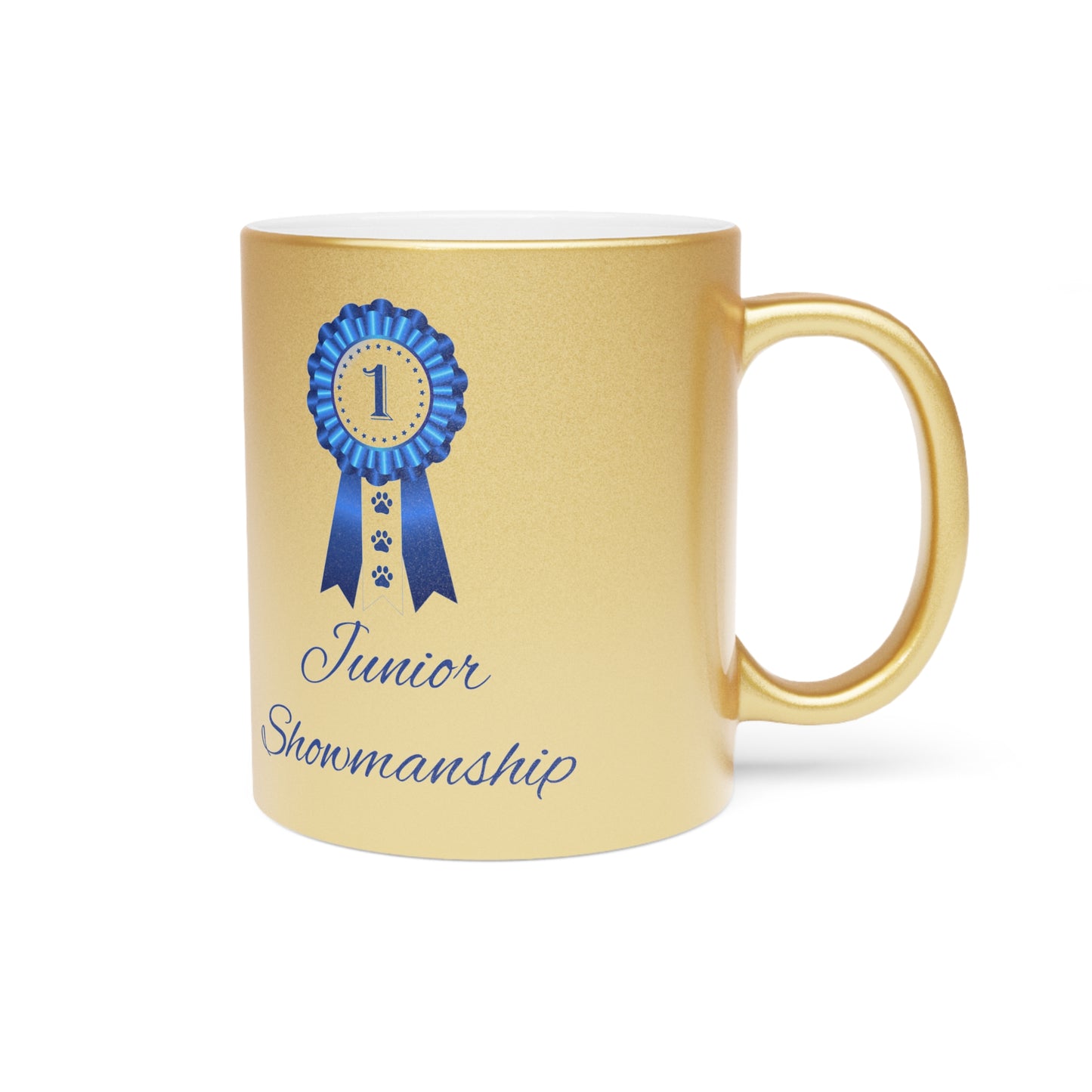 Junior Showmanship Metallic Coffee Mug